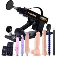 : Sex Machine Love Machine Realistic Dildo Anal ToysAUXFUN Sex Machine Remote Control Suction CupThrusting Fuck Machine Male Sex Toy Female Sex Toys with APP9 Attachments : Health Household