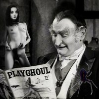 Post 2358989: AddamsFamily AlLewis ArtCritique CarolynJones crossover fakes GrandpaMunster MorticiaAddams TheMunsters