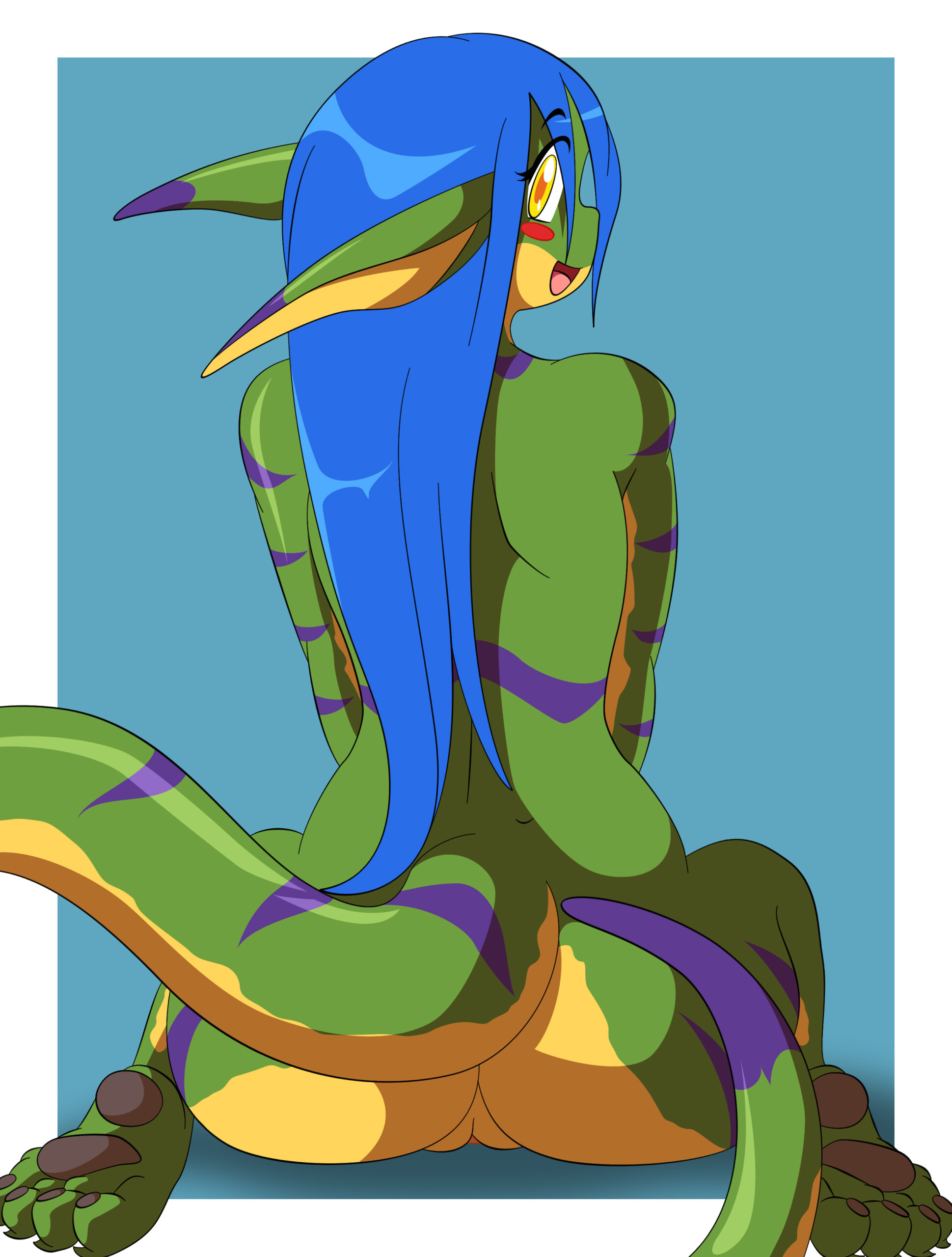 Lady gecko nude