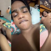 Tamil shemale showing erect cock in porn video