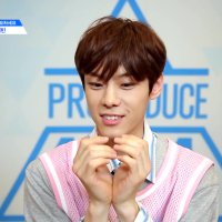 produce x 101 eye contact challenge l yun seo binjyp