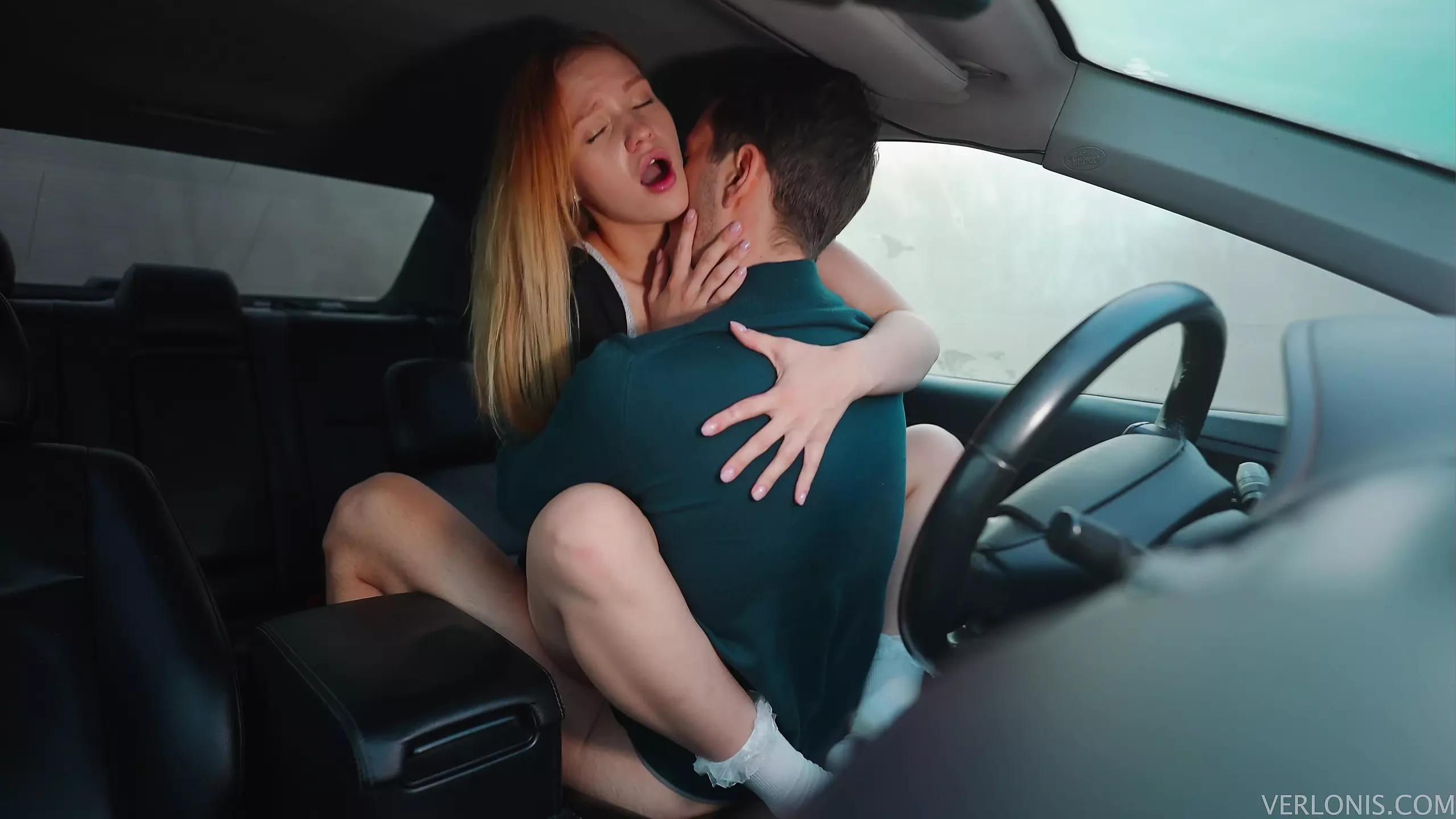 Anal in van car