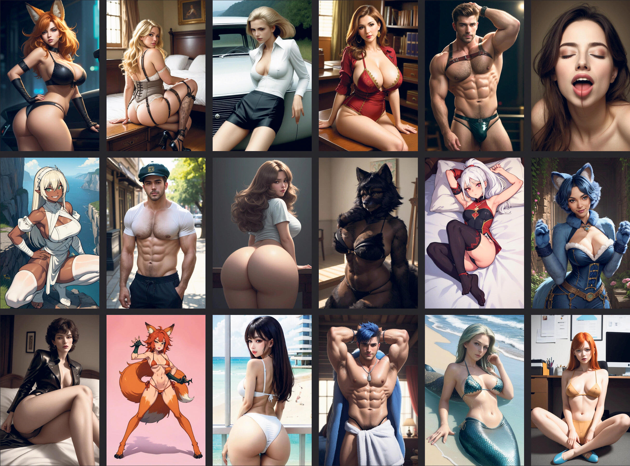 Furry porn ai generated