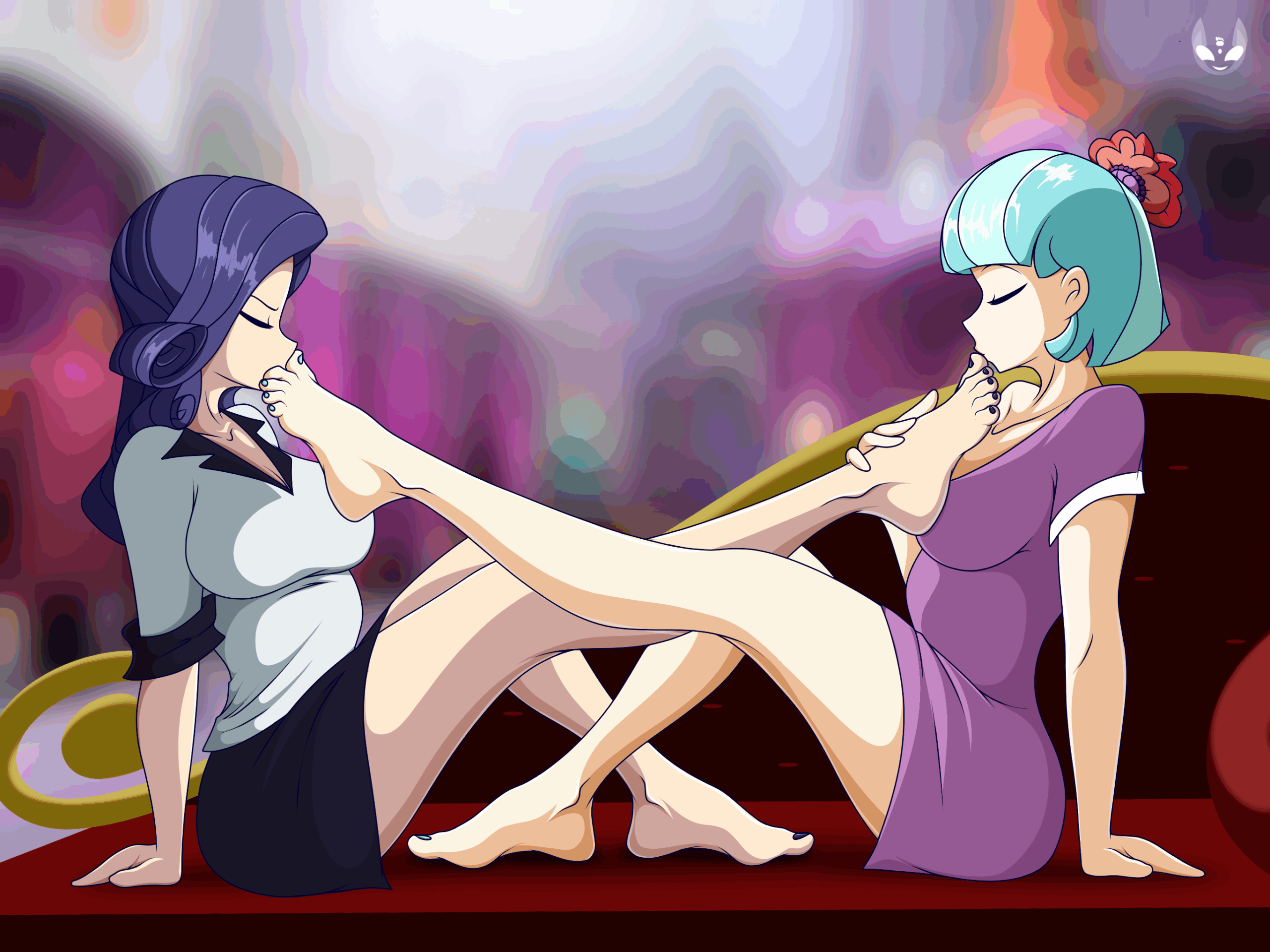 Lesbian feet worship 2
