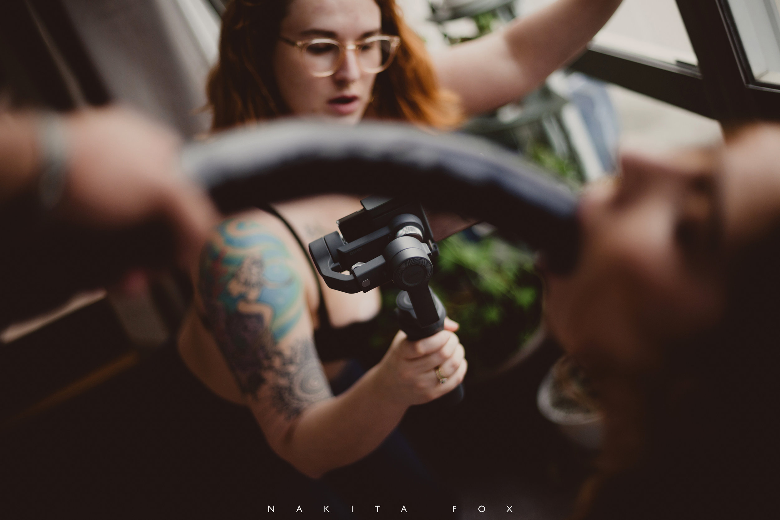Making porn shooting