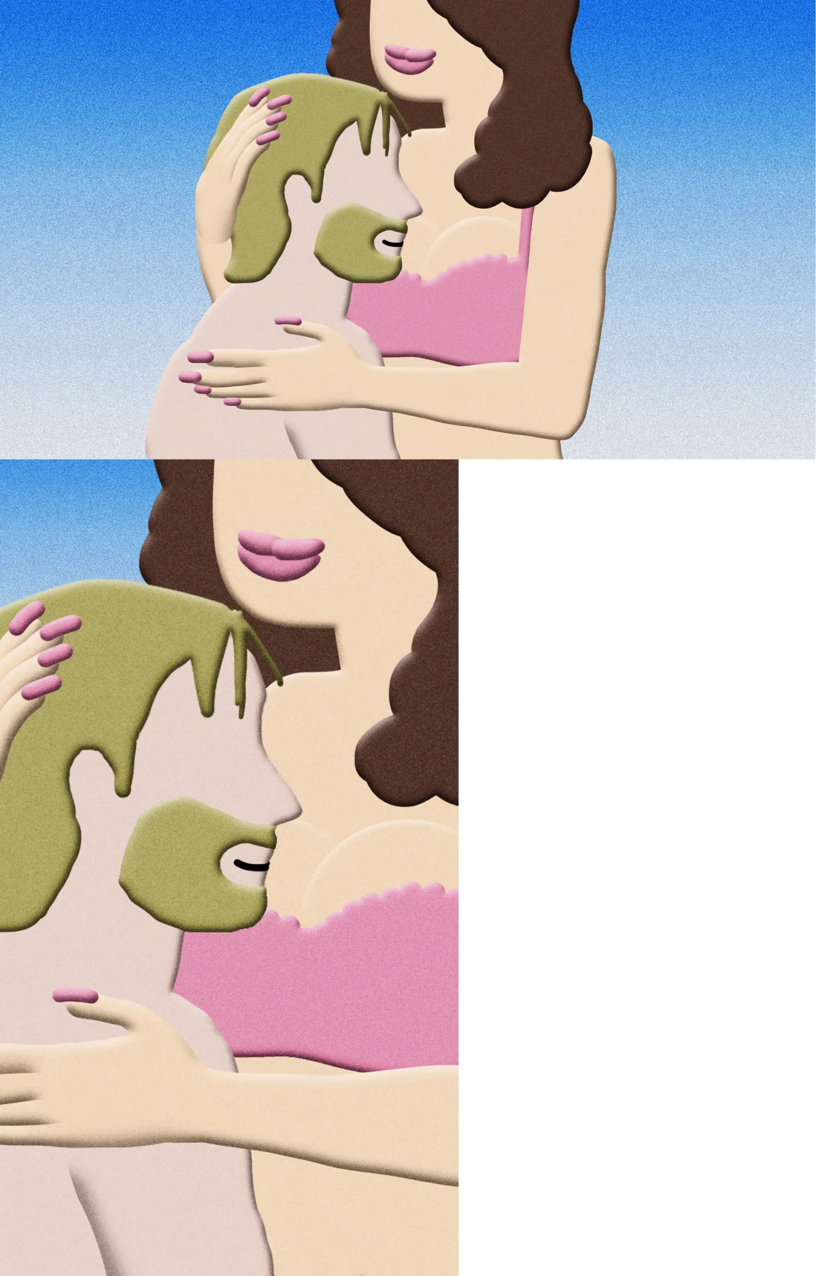 Mature lesbian dominates