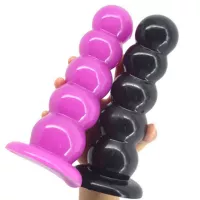Nxy Anal Sex Toys Big Five Beads Anal Dildos Suction Cup Pugure Massager Massager Ball Anal Toys Big Butt Girl Sex 1123 2 184.