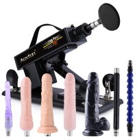 Sex Machine Love Machine with 3.5 Inch Suction Cup Adapter Automatic Thrusting Dildo Machine with 3 XLR Connector Fucking Machine 7 Attachments for Male and Female : Amazon.ca: Health Personal Care