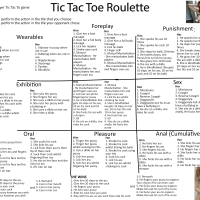 Tic Tac Toe Couples Roulette