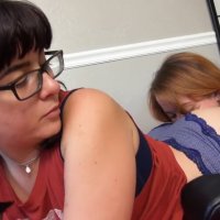 Lezdom: bound to ass