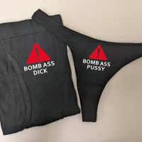 Bomb Ass Couples Matching Underwear Set