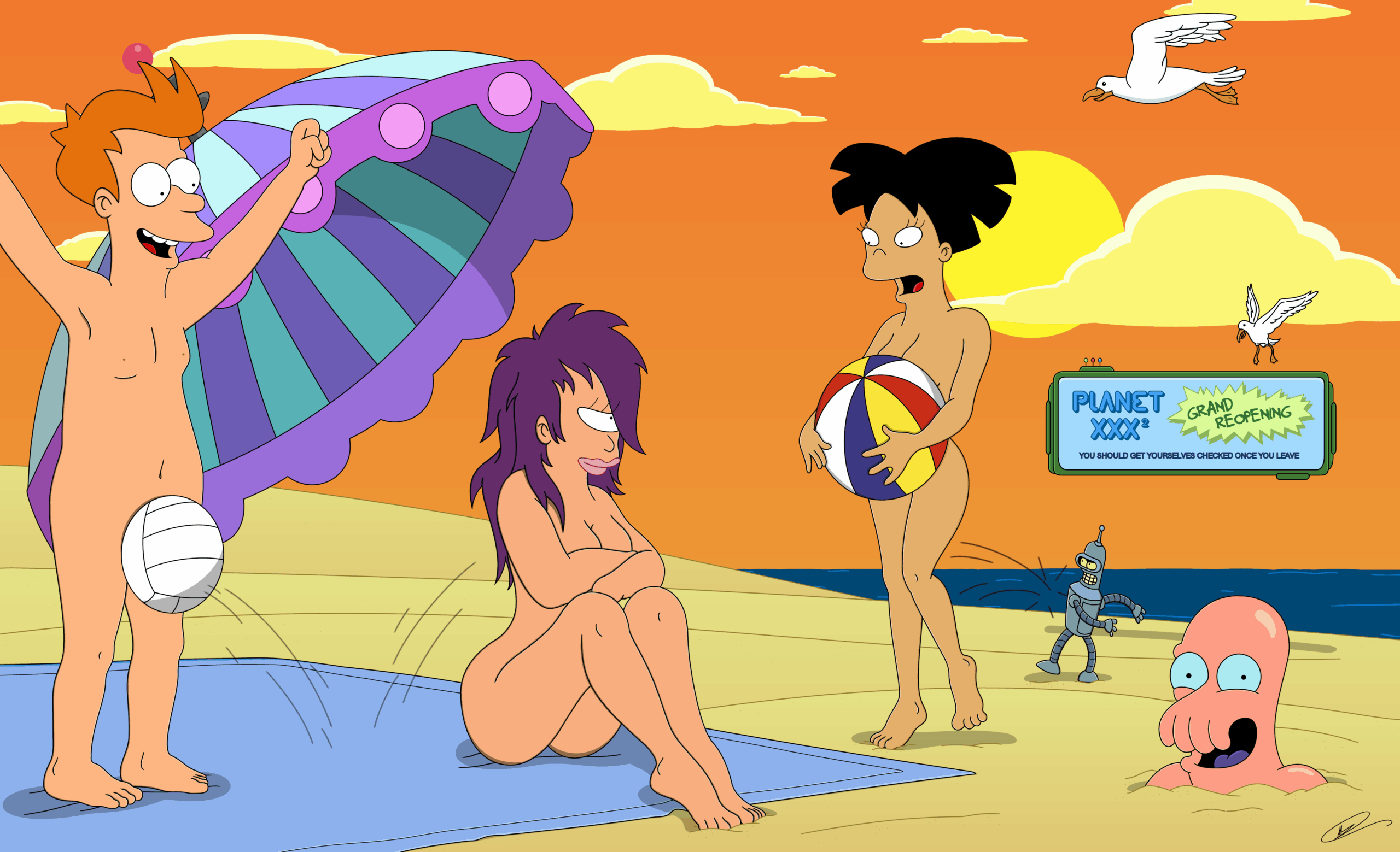 Leela naked shower