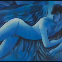 Juliusz LEWANDOWSKI STILL b. 1977 Blue Nude 2016