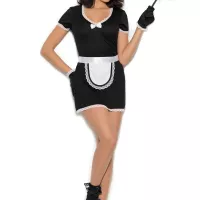 Flirty Maid 4 Piece Costume