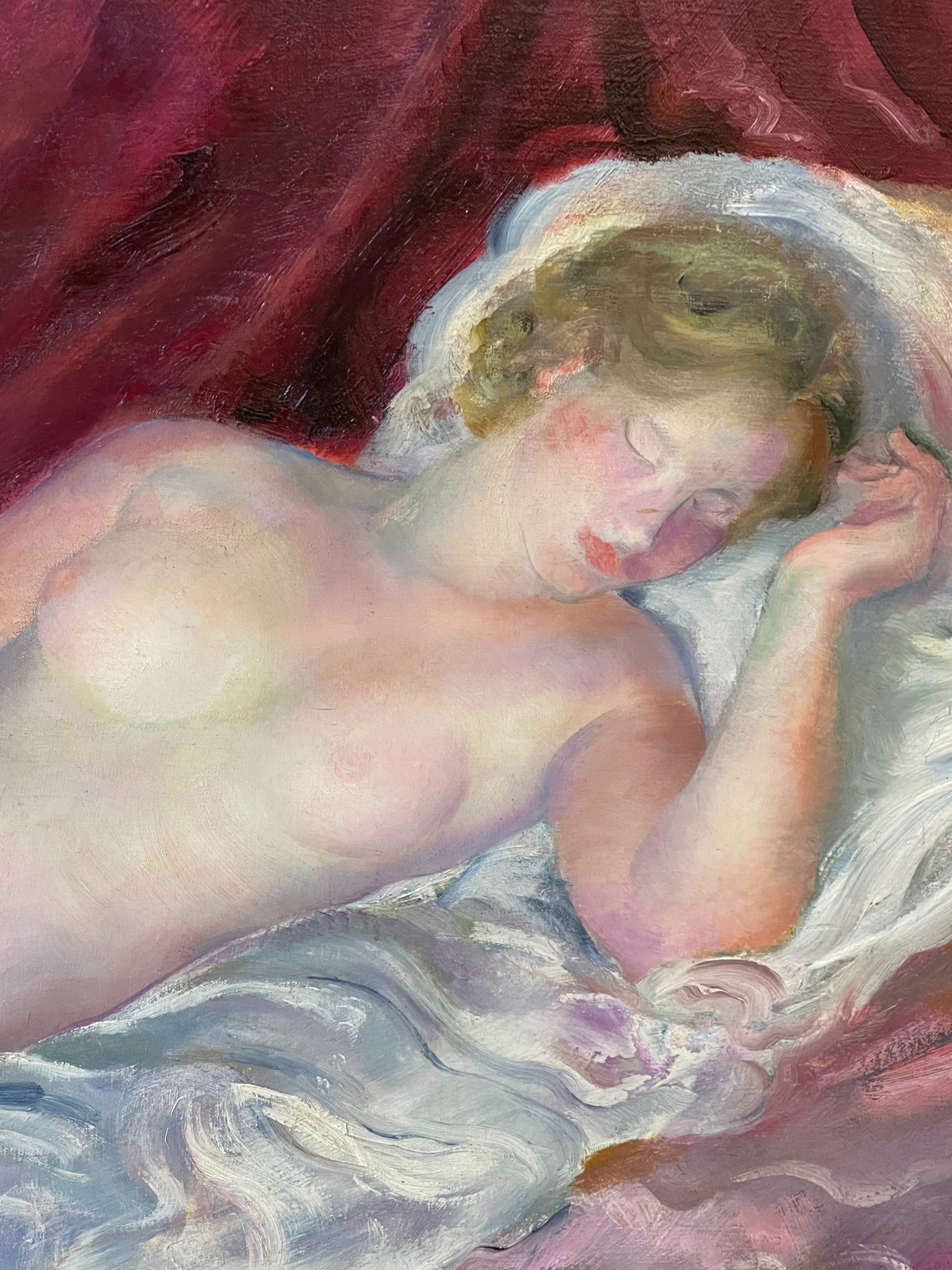 Ladies nude and sleeping