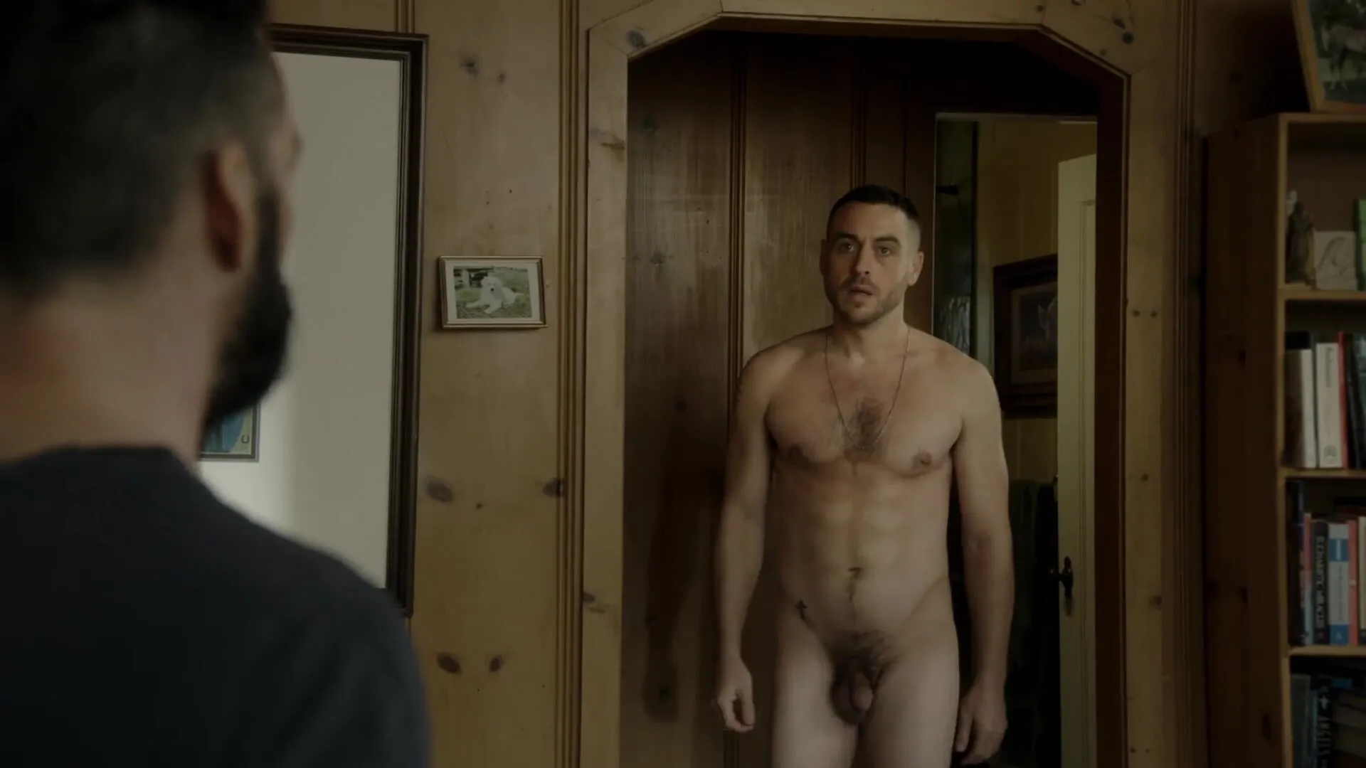 Naked policeman