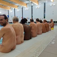 We took the plunge and joined Kents naked swimming club at Dover District Leisure Centre in Whitfield