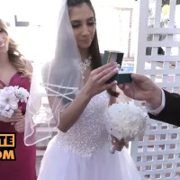 Unforgettable Wedding Fuck Session with Three Babes Gianna Dior Kristen Scott and Jade Kush