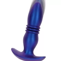 Thrusting vibrating anal plug