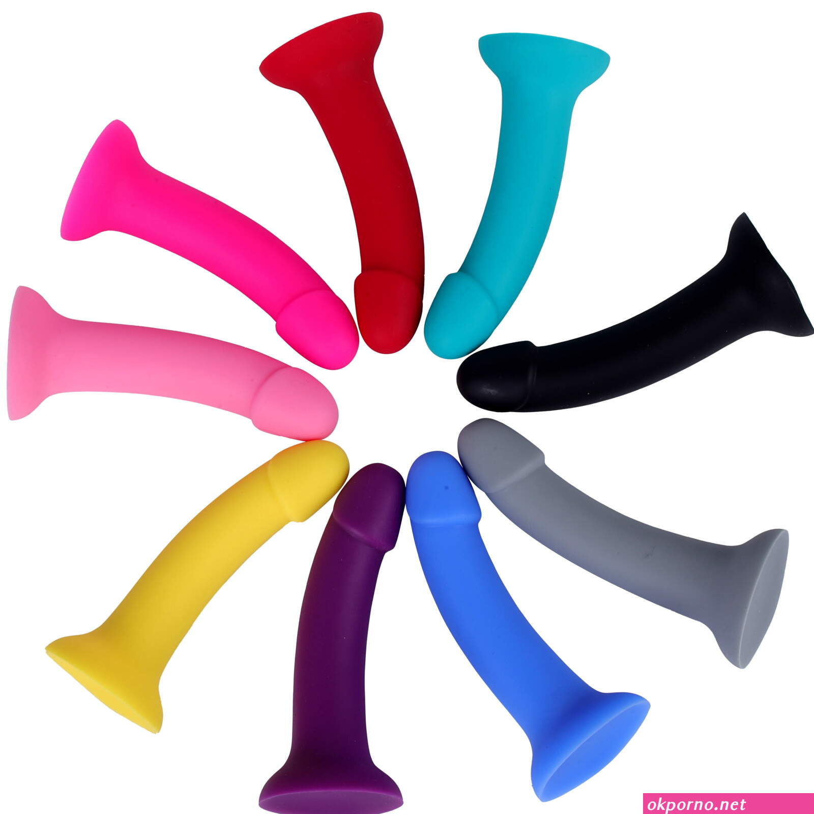 Colorful dildo