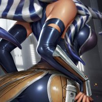 Achtergronden : Ahsoka Tano Star Wars fictief personage artwork tekening fan art NeoArtCorE kunstenaar 2400x3597