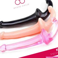 Large Strapless Strap On Dildo Realistic Double Ended Long Big Sex Toy