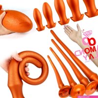 Large Butt Plug Dildo Huge Anal Prober Prostate Stimulator Sex Toys Men Women UK