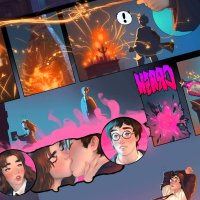 Harry and Hermione in the Room of Requirements porn comic