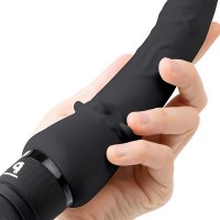 Realistic 7 Inch Slim Anal Vibrator for Intense Pleasure