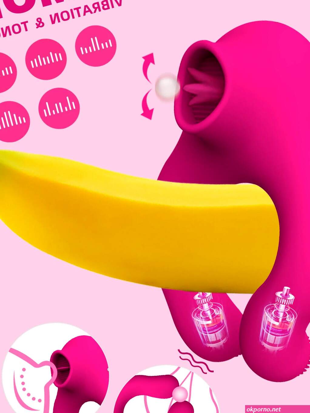Dildo cock sucking