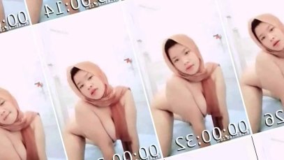 Jilbab ungu dildo
