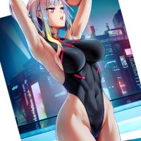 Wallpaper girl hot sexy anime pretty Lucy babe armpit for mobile and desktop section resolution 3840x2160