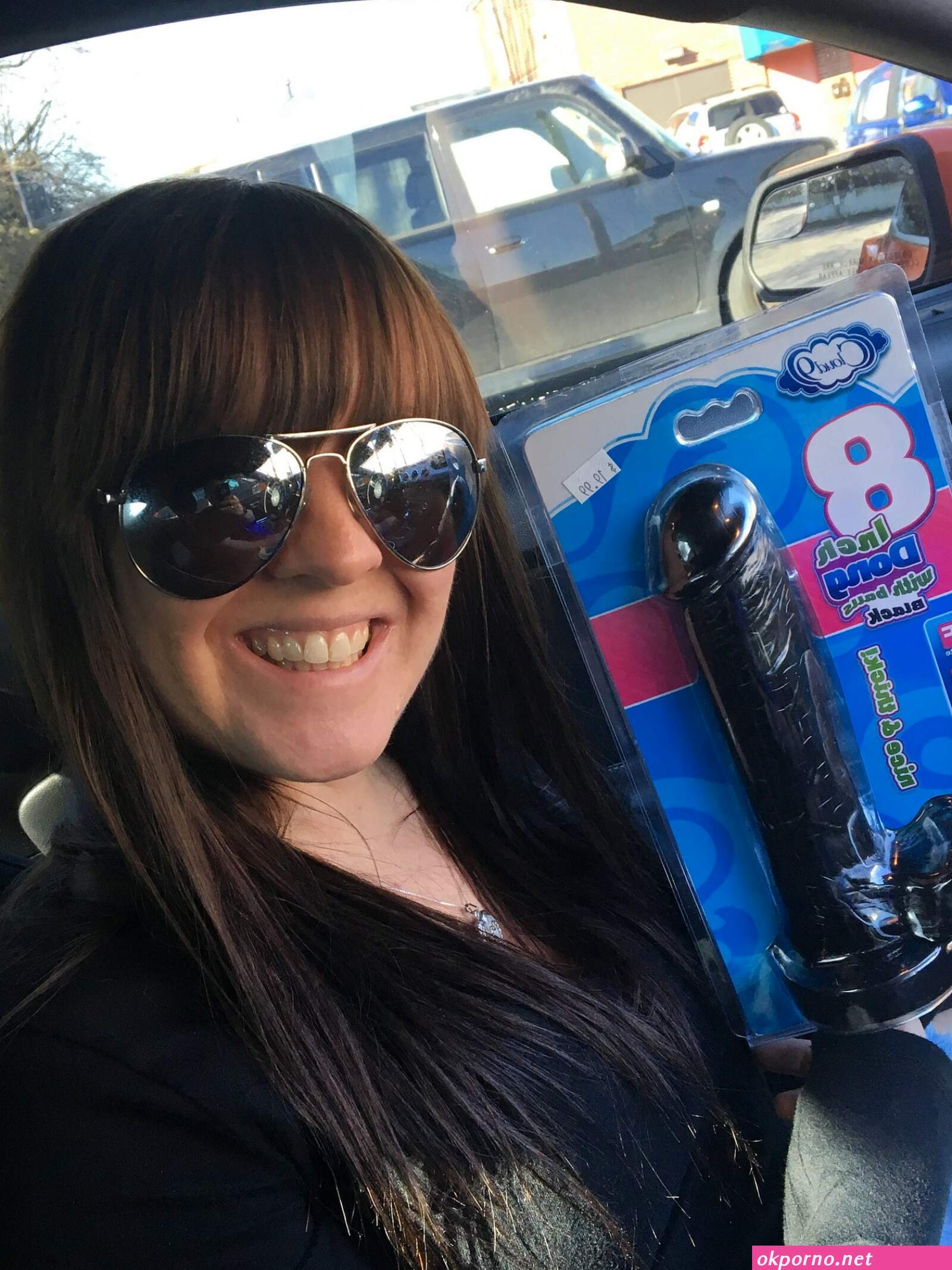 Wife black dildo