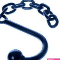 BDSM Heavy Duty Anal Hook With Chain