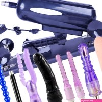 : FREDORCH Sex Machine Thrusting Automatic3 XLR Connector Multispeed Adjustable with 8 Attachments Fuck Machine Toy for Women and Men Masturbation : Health Household