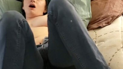 Jeans masturbate