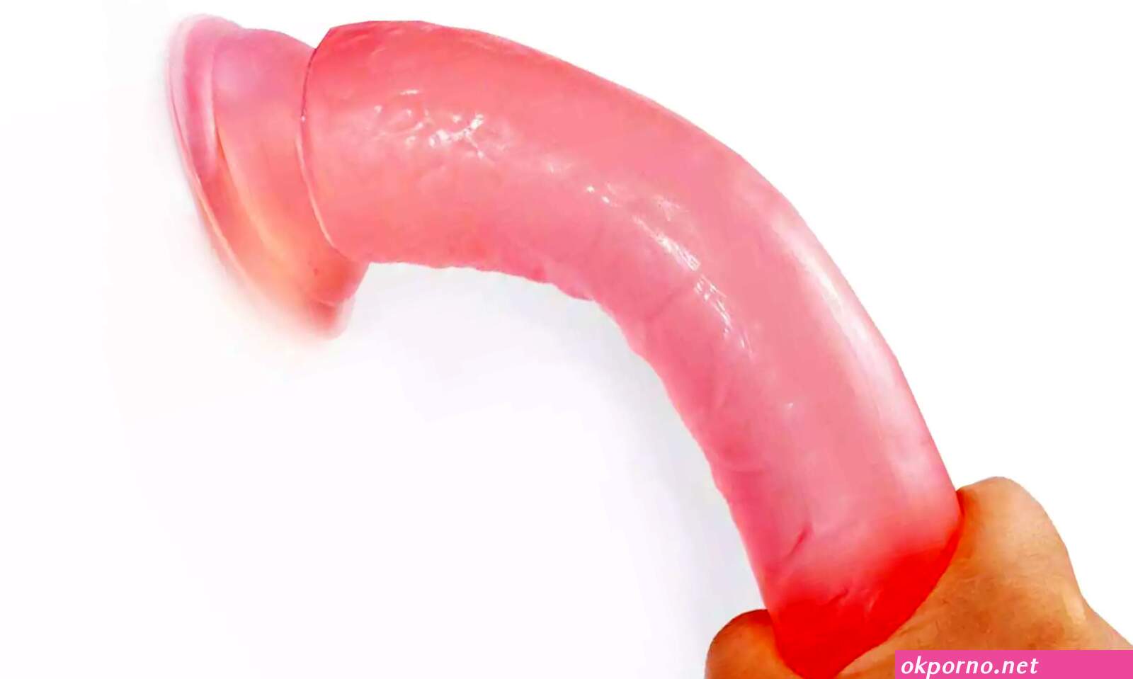 Large pink dildo