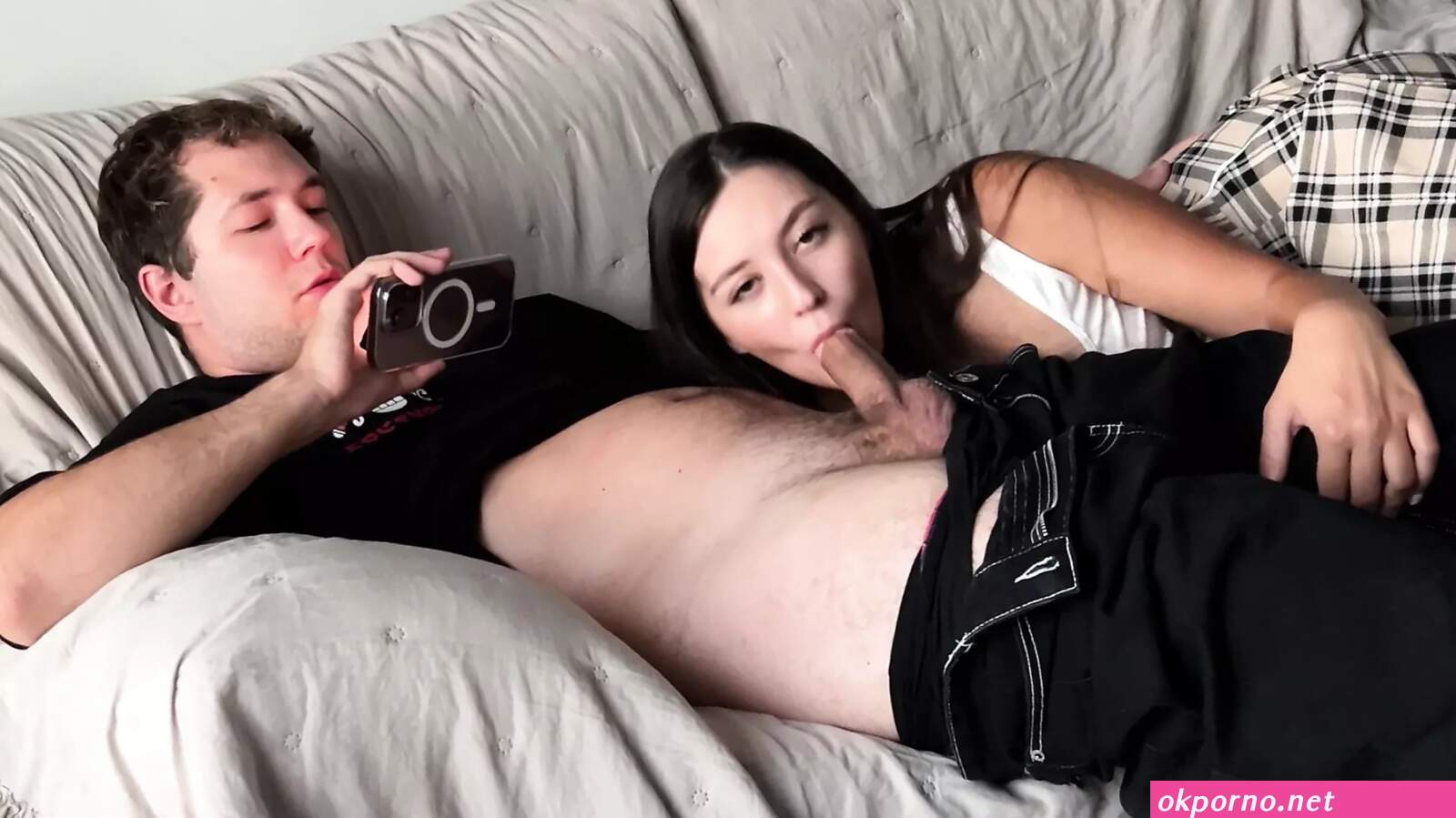 Watch porn while getting off
