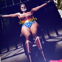 LYNDA CARTER in peril WONDER WOMAN Photo RARE chained