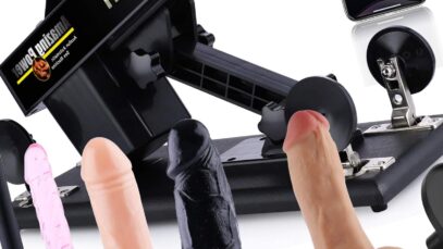 Amateur dildo machine