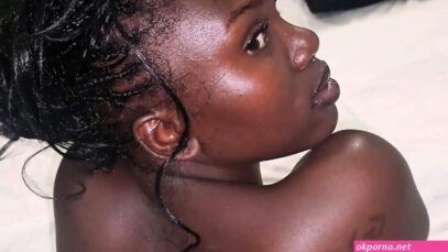 Beautiful ebony creampie