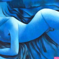 Juliusz LEWANDOWSKI STILL b. 1977 Blue Nude 2016