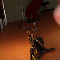 Ruby Roses Unique Dildo-Mounted Bike Riding Pussy Workout