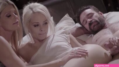 Foster family threesome